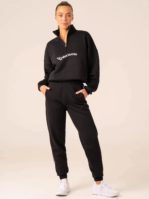 Reserve Track Pants - Black