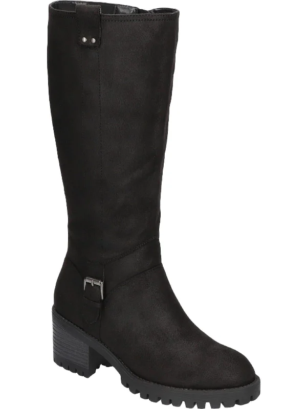 Lorielle Womens Round Toe Tall Knee-High Boots