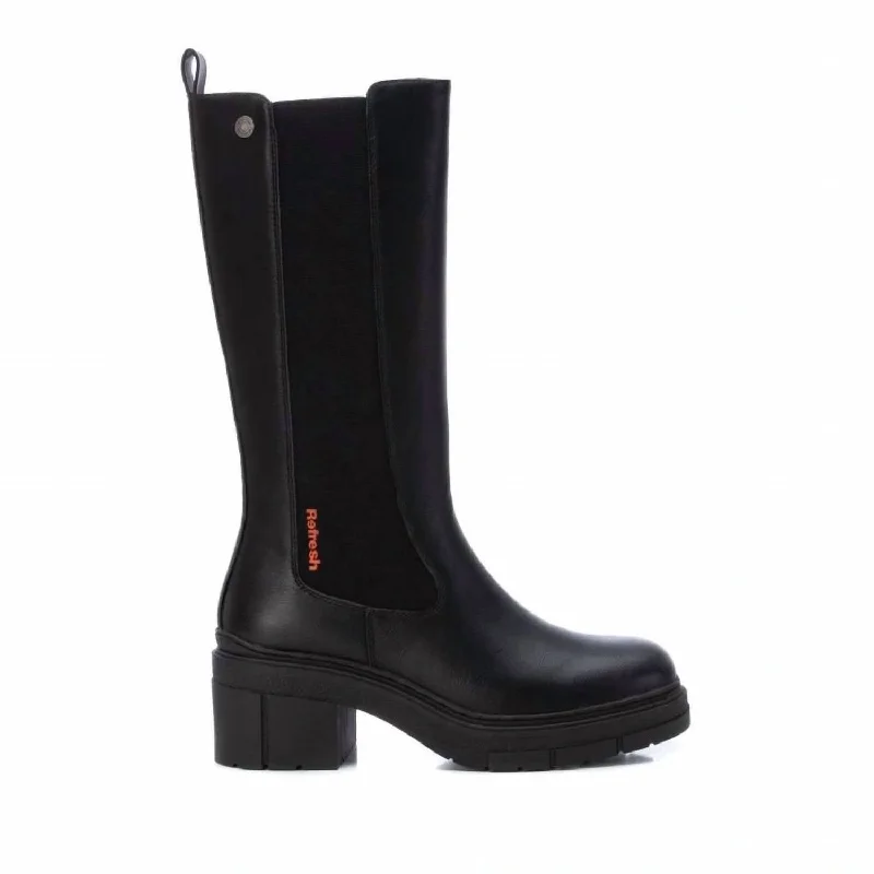 Women's Casual Boots In Black