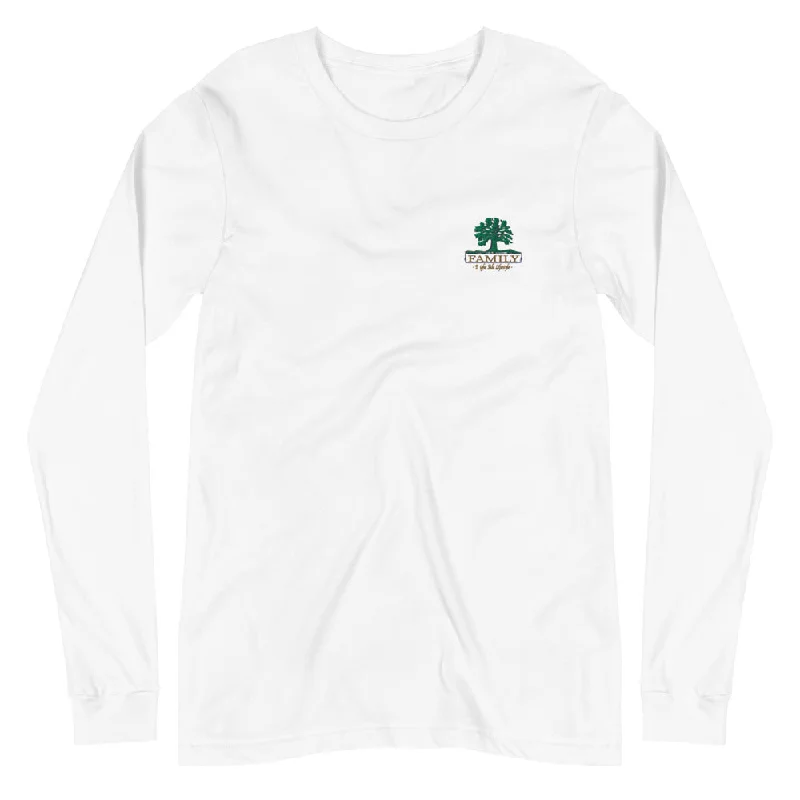 Family Tree | Embroidered Unisex Long Sleeve Tee