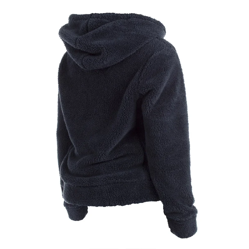 Women's New Era USMNT Sherpa Navy Zip Up Hoodie