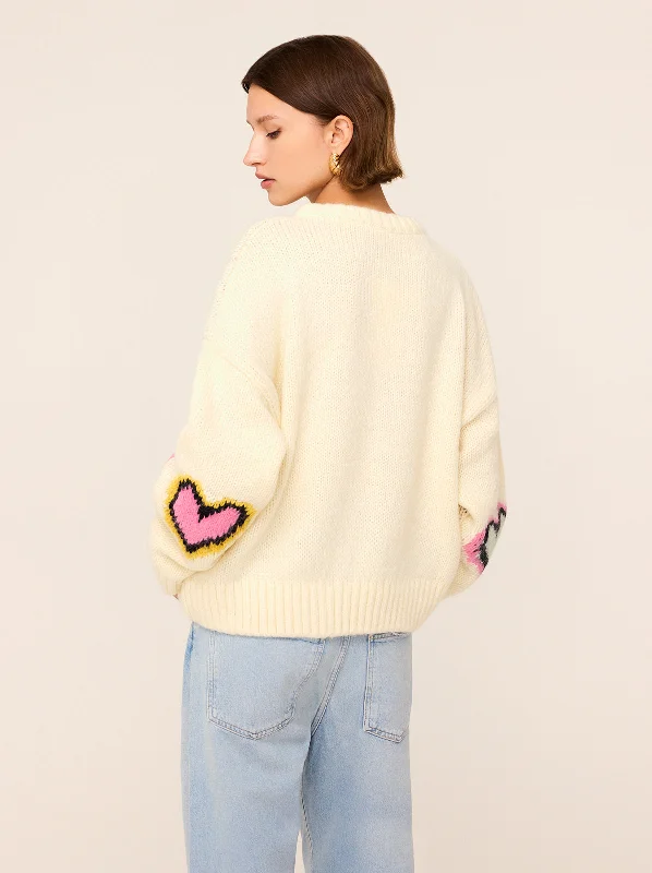 Darina Venus Intarsia Knit Sweater