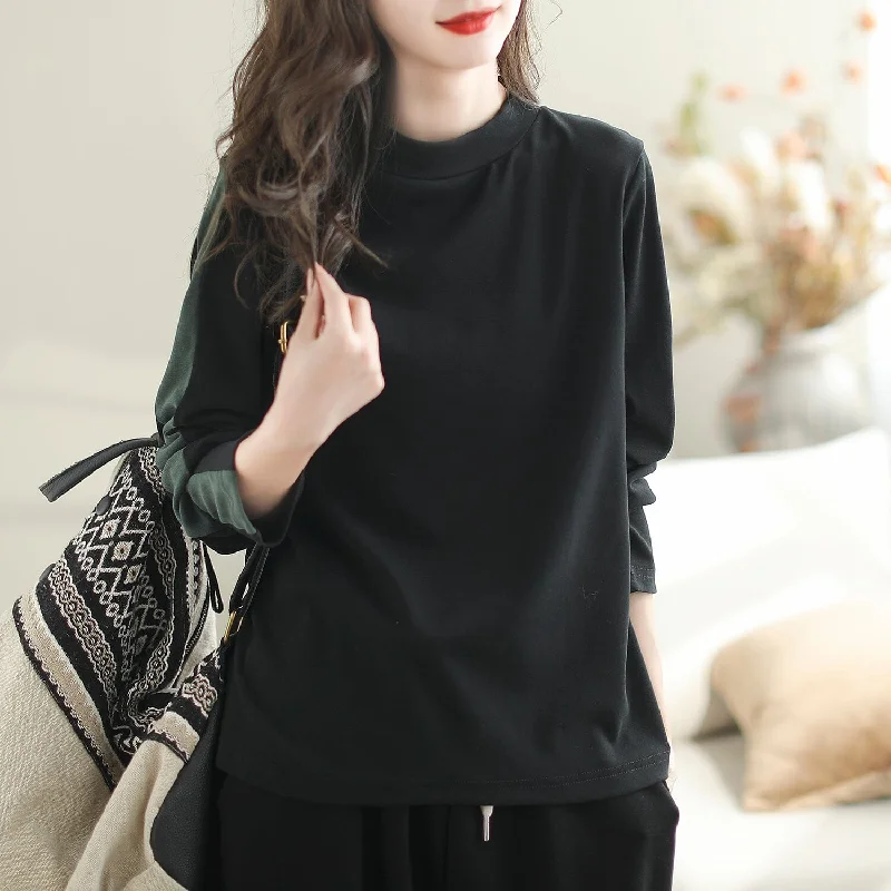 Women Autumn Casual Fashin Elastic Sweater